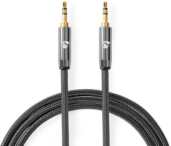 CATB22000GY20, Stereo audio kabl, 3,5 mm muški, 3,5 mm muški, Pozlaceni, 2,00 m, Okrugli, Sivi Audio kablovi SOPING.RS 41 CATB22000GY20, Stereo audio kabl, 3,5 mm muški, 3,5 mm muški, Pozlaceni, 2,00 m, Okrugli, Sivi
