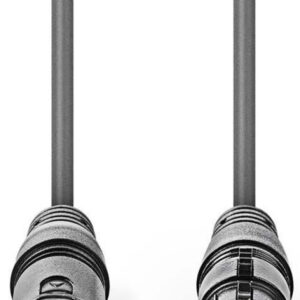 COTH15010GY50, Balansirani audio kabl, XLR 3-pinski muški, XLR 3-pinski ženski, Niklovani, 5,00 m