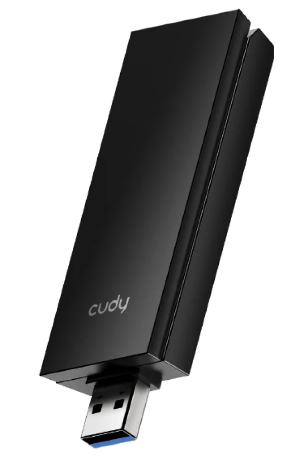 Cudy WU5400, AX5400 High-Gain USB 3.0 Wi-Fi 6E Adapter 2.4/5/6 GHz, 574 Mbps/2402 Mbps Wireless SOPING.RS 43 Cudy WU5400, AX5400 High-Gain USB 3.0 Wi-Fi 6E Adapter 2.4/5/6 GHz, 574 Mbps/2402 Mbps - Слика 3