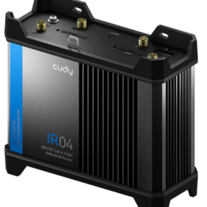 Cudy IR04_EU,4G LTE Cat 4 N300 Industrial Wi-Fi Router,4G Cat. 4 with Max 150 Mbps DL,300 Mbps Wi-Fi