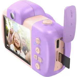 Hoco Decija kamera DV201 Pink 2 IPS LCD, 32 MPx, FullHD, miD,47g,USB-C