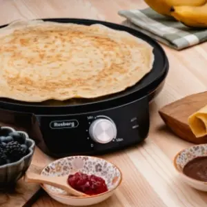 Rosberg aparat za palacinke  R51323A 1200W,crna,indicator napajanja,nelepljiv premaz