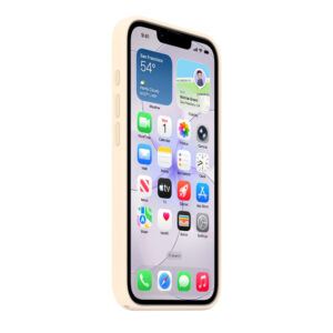 iPhone 17e Silicone Case with MagSafe – Vanilla