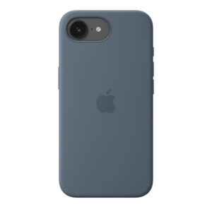 iPhone 17e Silicone Case with MagSafe – Anchor Blue