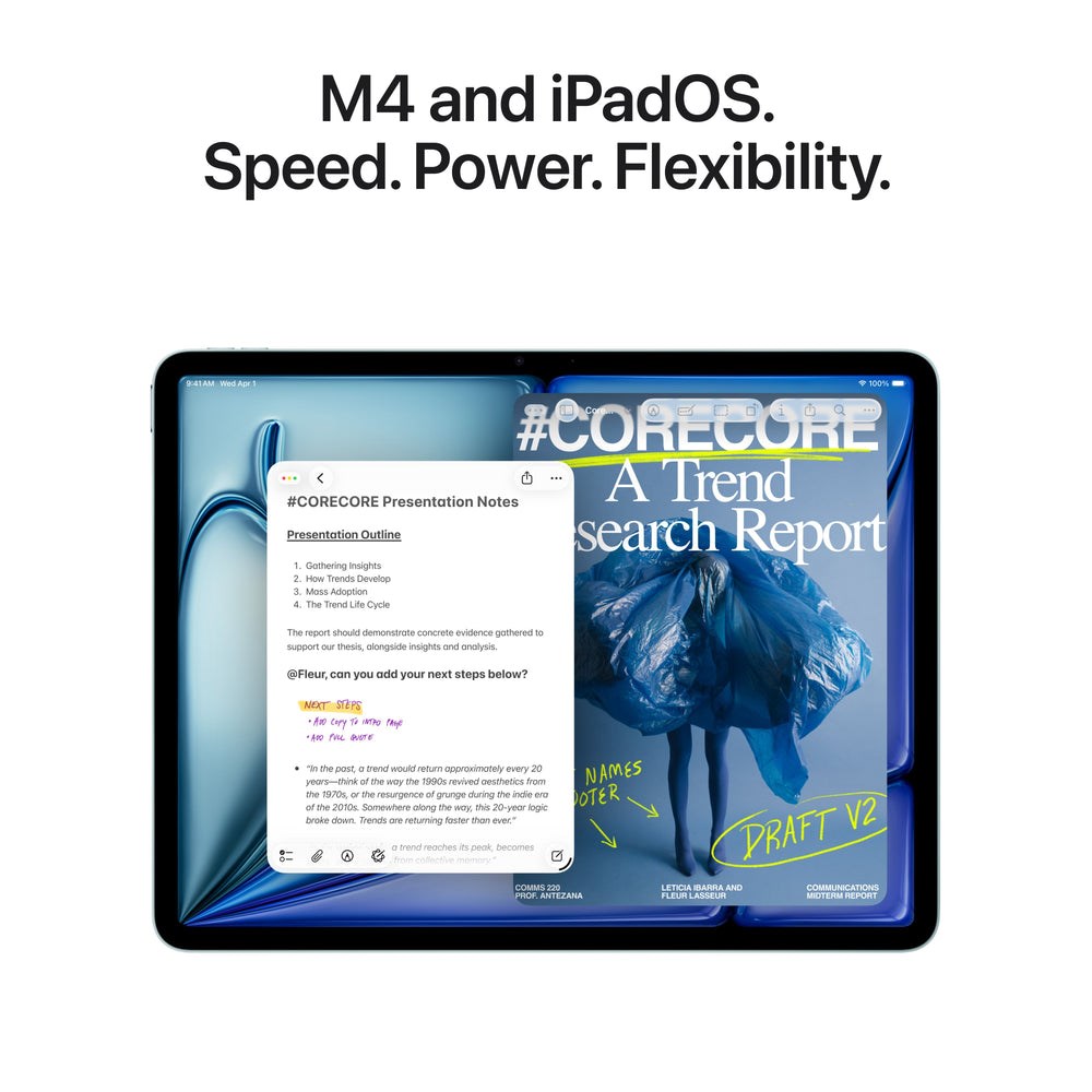 13-inch iPad Air Wi-Fi 256GB – Purple (M4) Ipad i Tableti SOPING.RS 43 13-inch iPad Air Wi-Fi 256GB - Purple (M4) - Слика 3