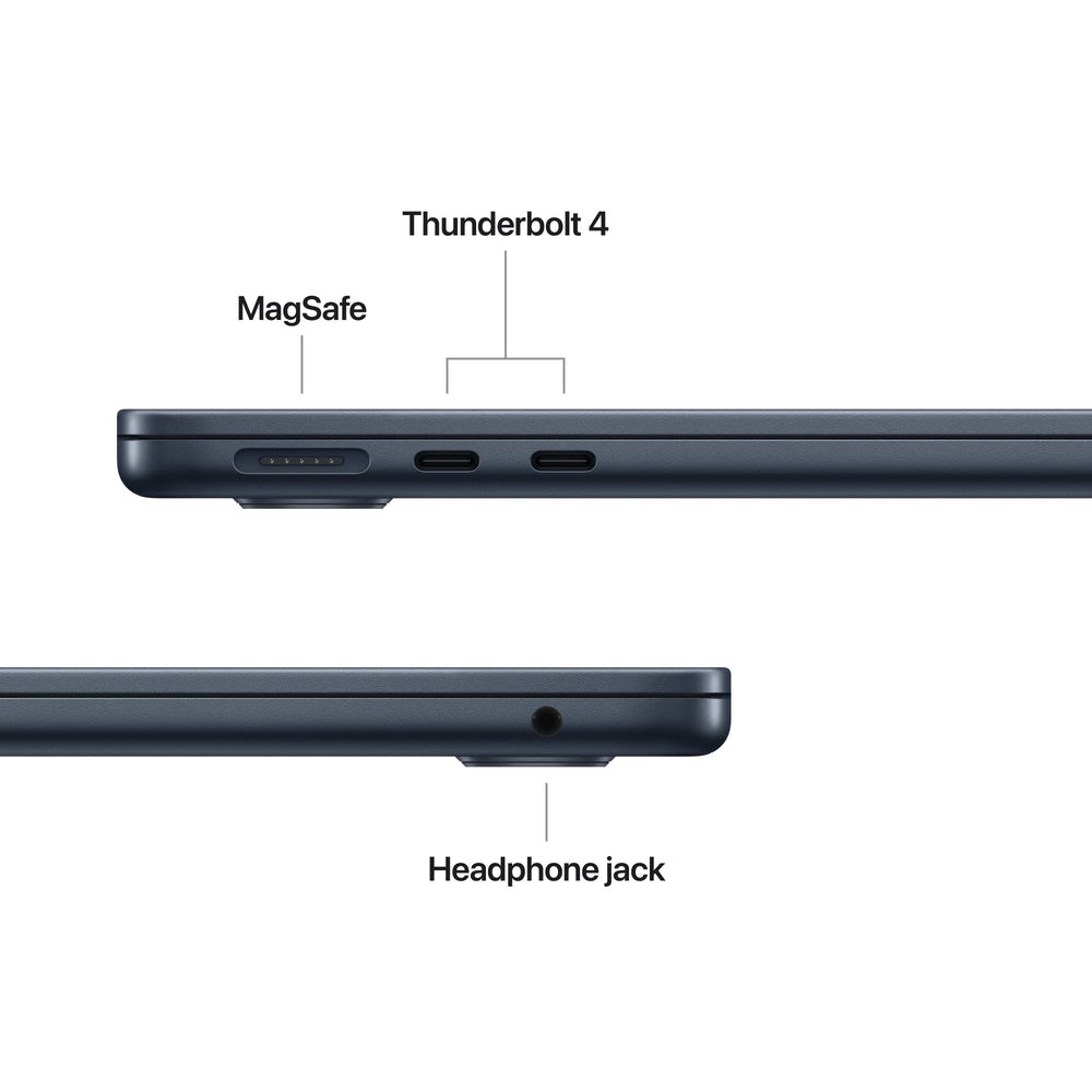 13-inčni MacBook Air: Apple M5 čip sa 10-jezgarnim CPU-om i 8-jezgarnim GPU-om, 512GB SSD – Midnight Laptop računari SOPING.RS 42 13-inčni MacBook Air: Apple M5 čip sa 10-jezgarnim CPU-om i 8-jezgarnim GPU-om, 512GB SSD - Midnight - Слика 2