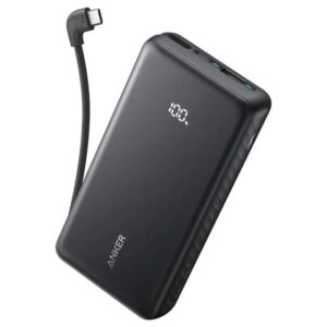 Zolo 20000mAh, 22.5W, sa ugrađenim USB-C kablom, Power Bank crni Oprema za mobilne telefone SOPING.RS Zolo 20000mAh, 22.5W, sa ugrađenim USB-C kablom, Power Bank crni