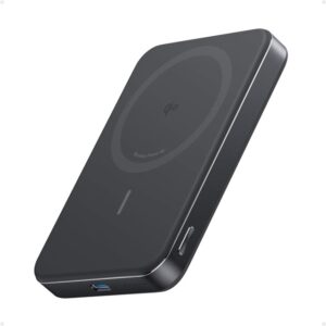 MagGo 10000mAh, 15W, magnetno bežični power bank, crni
