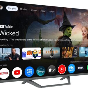 Televizor TESLA Q75E655GUS/QLED/75"/4K/Smart/Google TV/siva