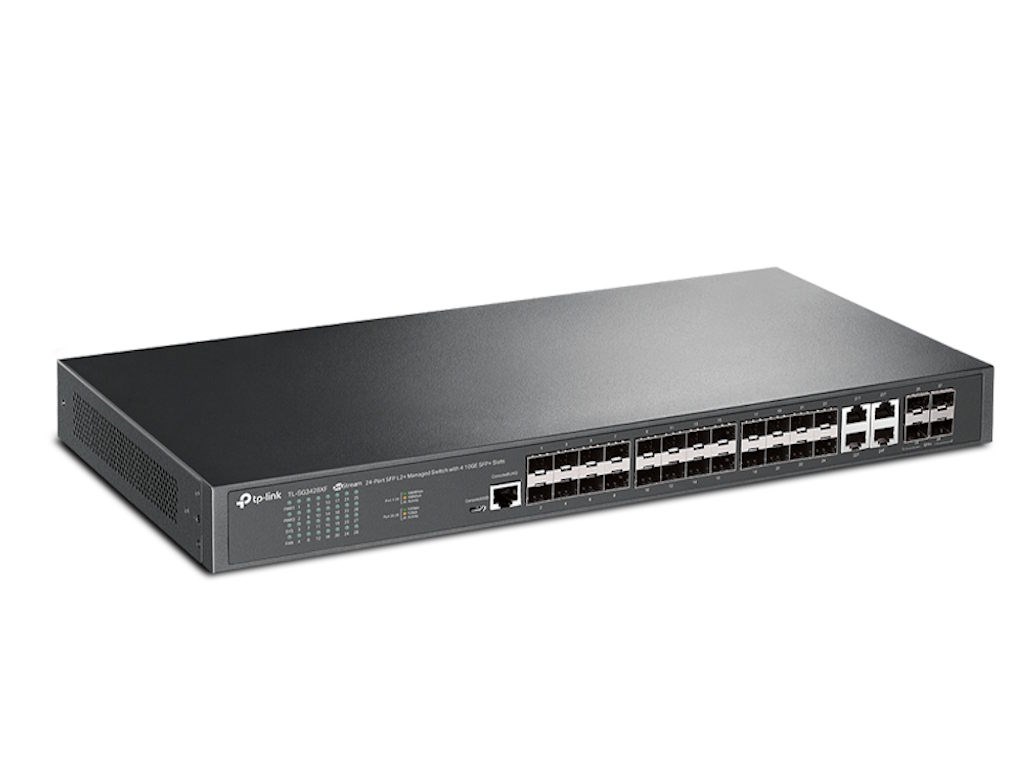 Switch TP-LINK TL-SG3428XF Omada 24-Port SFP L2+ Managed Switch with 4 10GE SFP+ Slots Svičevi SOPING.RS 42 Switch TP-LINK TL-SG3428XF Omada 24-Port SFP L2+ Managed Switch with 4 10GE SFP+ Slots - Слика 2