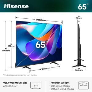 65 inča 65A6S 4K UHD LED Smart TV