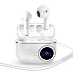 White Chargeview TWS Bežične slušalice bele (M50048)