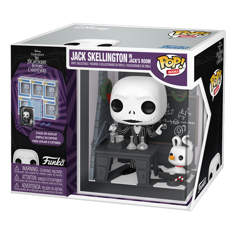 Funko POP! Nooks: The Nightmare Before Christmas – Jack Skellington’s Room Akcione figure i igračke SOPING.RS 41 Funko POP! Nooks: The Nightmare Before Christmas - Jack Skellington’s Room