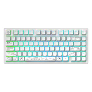 Dark Project ALU Terra Nova R2 White - Wireless Gaming Keyboard (ANSI)