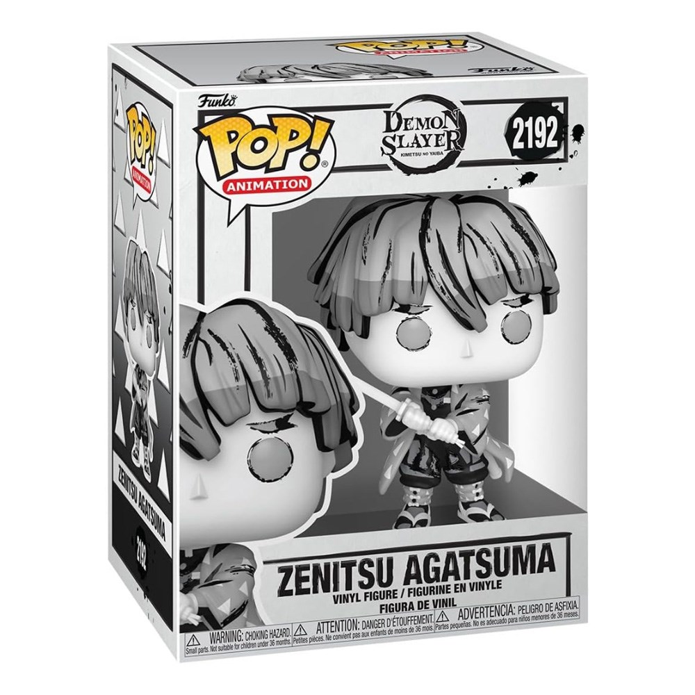 Funko POP! Animation: Demon Slayer – Zenitsu (Sumi-Ink) Akcione figure i igračke SOPING.RS 42 Funko POP! Animation: Demon Slayer - Zenitsu (Sumi-Ink) - Слика 2