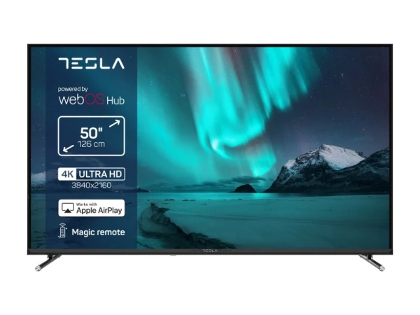 SMART LED TV 50 Tesla 50E655BUW 3840×2160/UHD/4K/DVB-T2/S2/C/Frameless/WebOS Televizori SOPING.RS 42 SMART LED TV 50 Tesla 50E655BUW 3840x2160/UHD/4K/DVB-T2/S2/C/Frameless/WebOS - Слика 2