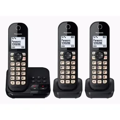 Bežicni telefon Panasonic KX-TGC463GB sa tri slušalice i sekretaricom Fiksni telefoni SOPING.RS 41 Bežicni telefon Panasonic KX-TGC463GB sa tri slušalice i sekretaricom