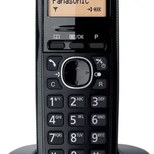 Bežični telefon Panasonic KX-TG1611SPH crni
