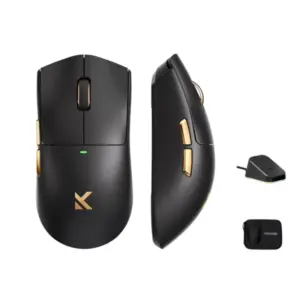 Bežični gaming miš MCHOSE K7 Ultra Black /PAW3950/8KHz pooling/Omron Mechanical