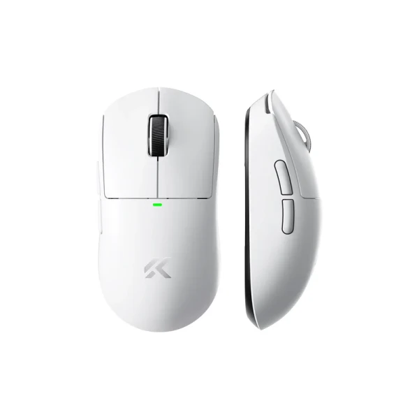 Bežični gaming miš MCHOSE A5 V3 Ultra White /PAW3395/8KHz pooling/Omron Mechanical Miševi SOPING.RS 41 Bežični gaming miš MCHOSE A5 V3 Ultra White /PAW3395/8KHz pooling/Omron Mechanical