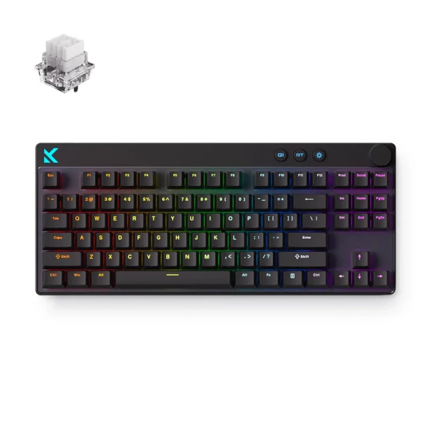 Gaming tastatura MCHOSE Mix 87 Black/Mount Tai Magnetic switch GT Tastature SOPING.RS 41 Gaming tastatura MCHOSE Mix 87 Black/Mount Tai Magnetic switch GT