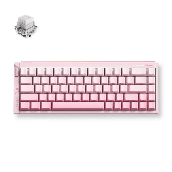 Gaming tastatura MCHOSE Ace 68 Turbo Peachy Pink/Mount Tai Magnetic switch Tastature SOPING.RS 41 Gaming tastatura MCHOSE Ace 68 Turbo Peachy Pink/Mount Tai Magnetic switch