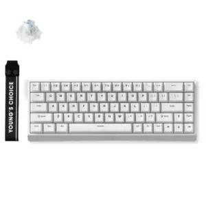 Gaming tastatura MCHOSE Ace 68 White No RGB/Ice Blue Magnetic switch