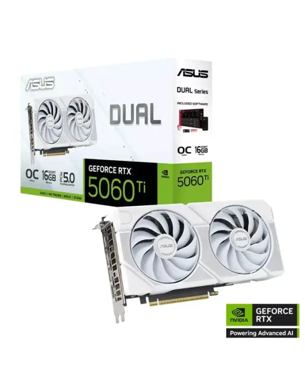 Graficka karta ASUS DUAL RTX 5060 NVD/8GB/GDDR7/128bit/bela Grafičke karte SOPING.RS 43 Graficka karta ASUS DUAL RTX 5060 NVD/8GB/GDDR7/128bit/bela - Слика 3
