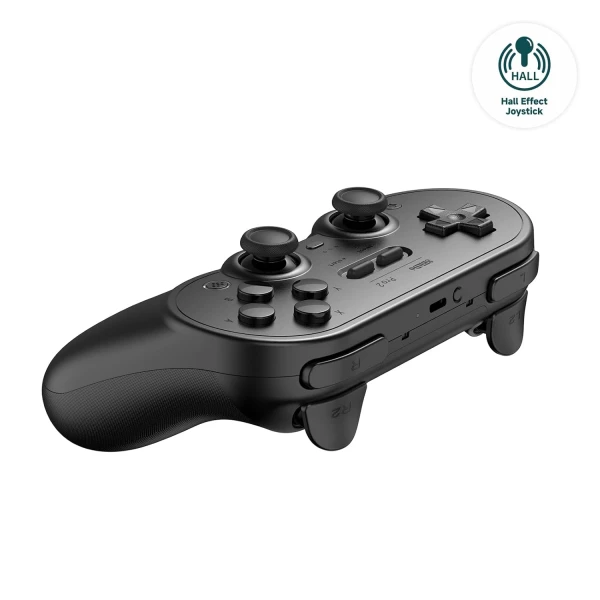 Bežični gamepad 8BitDo Pro 2 BT/2.4Ghz/Multi platform/Vibracija/Hall Effect/TMR/Black Gamepad/joystick SOPING.RS 42 Bežični gamepad 8BitDo Pro 2 BT/2.4Ghz/Multi platform/Vibracija/Hall Effect/TMR/Black - Слика 2