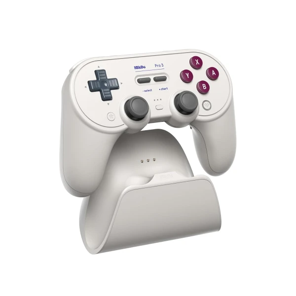 Bežični gamepad 8BitDo Pro 3 BT/2.4Ghz/Multi platform/Vibracija/Hall Effect/TMR/G Classic + Dock Gamepad/joystick SOPING.RS 42 Bežični gamepad 8BitDo Pro 3 BT/2.4Ghz/Multi platform/Vibracija/Hall Effect/TMR/G Classic + Dock - Слика 2