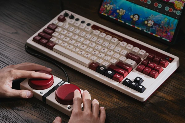 Bežična tastatura 8BitDo Retro 87/mehanička/Fami Edition + Dual Super Buttons Tastature SOPING.RS 41 Bežična tastatura 8BitDo Retro 87/mehanička/Fami Edition + Dual Super Buttons