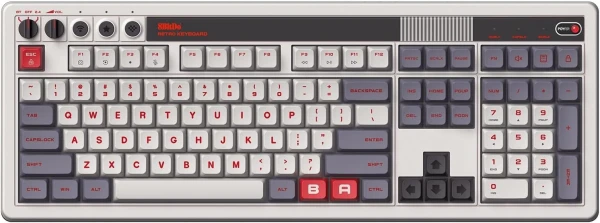 Bežična tastatura 8BitDo Retro 108/mehanička/N Edition + Dual Super Buttons Tastature SOPING.RS 41 Bežična tastatura 8BitDo Retro 108/mehanička/N Edition + Dual Super Buttons
