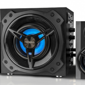 Microlab T11 Aktivni drveni zvucnici 2.1 42WRMS(26W, 2x8W) SD, USB, Bluetooth, 3.5m RGB light