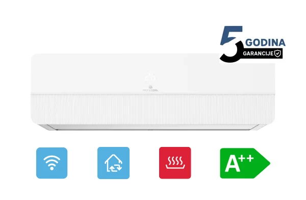 Klima uređaj PROFILOCOOL ICSD-12WIH WHITE 12000BTU A++ Inverter Wifi/GSJ/iFeel Klima uređaji SOPING.RS 41 Klima uređaj PROFILOCOOL ICSD-12WIH WHITE 12000BTU A++ Inverter Wifi/GSJ/iFeel