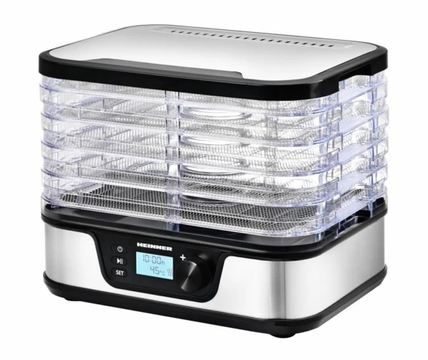 Dehidrator HEINNER ELITE DRY HFD-K380DSS/320-380W/5 mesta/75c/timer Mali kućni aparati - ostalo SOPING.RS 42 Dehidrator HEINNER ELITE DRY HFD-K380DSS/320-380W/5 mesta/75c/timer - Слика 2