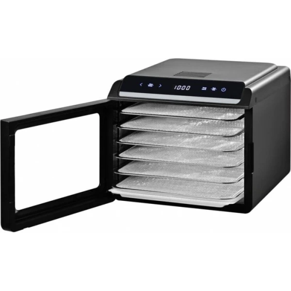 Dehidrator HEINNER NATURE DRY HFD-KD600BK/500-600W/6 mesta/75c/timer Mali kućni aparati - ostalo SOPING.RS 42 Dehidrator HEINNER NATURE DRY HFD-KD600BK/500-600W/6 mesta/75c/timer - Слика 2