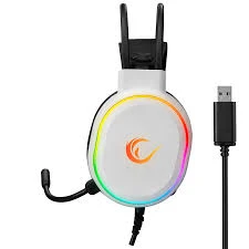 Slušalice žične gaming Rampage ROGUE RGB bele 36120 Slušalice SOPING.RS 42 Slušalice žične gaming Rampage ROGUE RGB bele 36120 - Слика 2