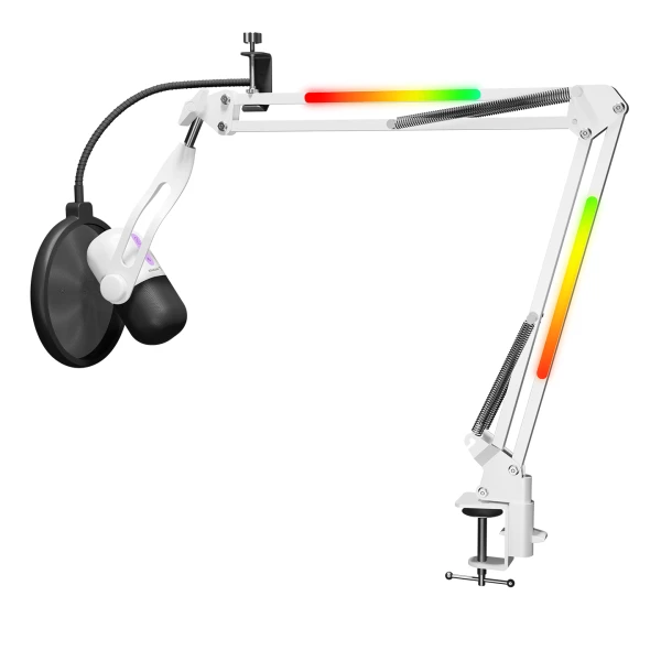 Mikrofon Rampage Arpeggio RGB beli 42797 Slušalice SOPING.RS 43 Mikrofon Rampage Arpeggio RGB beli 42797 - Слика 3