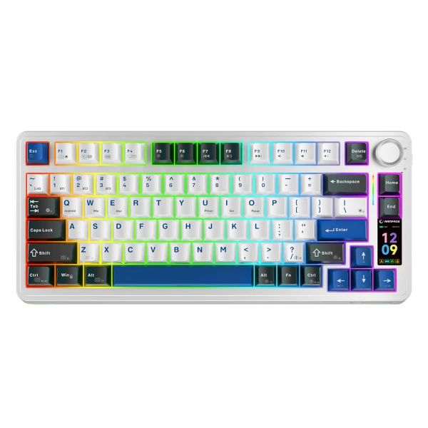 Tastatura Wireless/Bluetooth Rampage QUELL PRO RGB mehanička 42257 Tastature SOPING.RS 41 Tastatura Wireless/Bluetooth Rampage QUELL PRO RGB mehanička 42257
