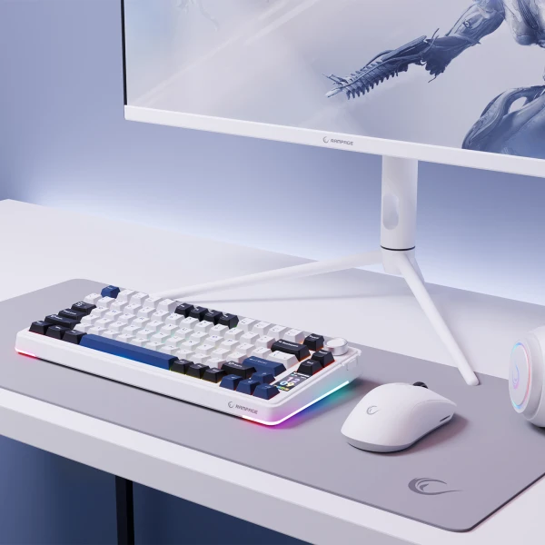Tastatura Wireless/Bluetooth Rampage QUELL PRO RGB mehanička 42257 Tastature SOPING.RS 43 Tastatura Wireless/Bluetooth Rampage QUELL PRO RGB mehanička 42257 - Слика 3
