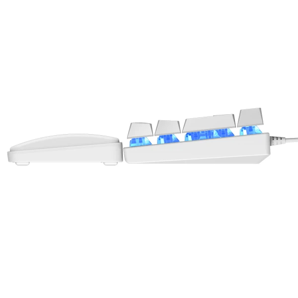 Tastatura žična gaming Rampage PLOWER K60 mehanička plavi switch bela 37254 Tastature SOPING.RS 43 Tastatura žična gaming Rampage PLOWER K60 mehanička plavi switch bela 37254 - Слика 3