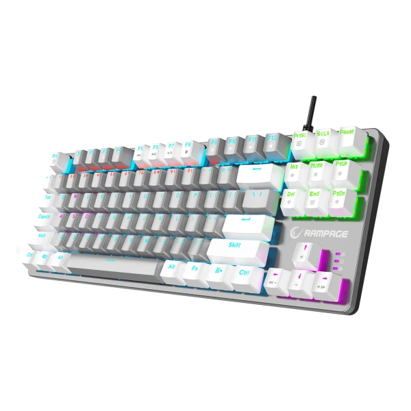 Tastatura žična gaming Rampage Snug K14 TKL mehanička crveni switc 41855 Tastature SOPING.RS 42 Tastatura žična gaming Rampage Snug K14 TKL mehanička crveni switc 41855 - Слика 2
