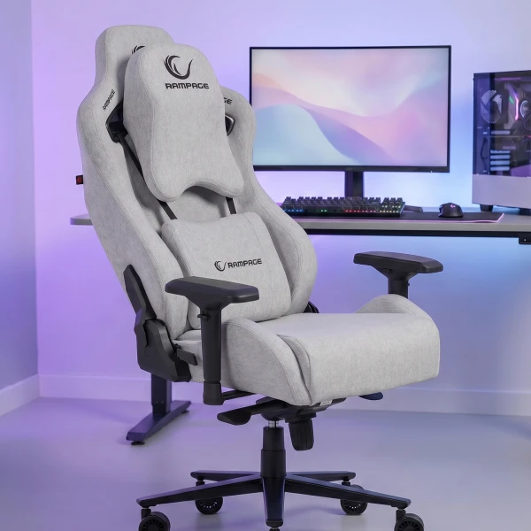 Stolica gaming Rampage KL-R21 GRAND SERIES boja slonovače 40994 Gaming nameštaj SOPING.RS 43 Stolica gaming Rampage KL-R21 GRAND SERIES boja slonovače 40994 - Слика 3