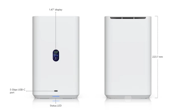 HDD NAS Storage Ubiquiti UniFi UNAS 2-Bay White NAS SOPING.RS 42 HDD NAS Storage Ubiquiti UniFi UNAS 2-Bay White - Слика 2