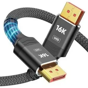 Kabl DisplayPort 2.1 M/M 16K/80Hz 2m, crni