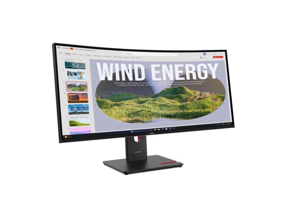 Monitor LENOVOThinkVision T34WD-40 34″/VA/3440×1440/120Hz/4ms/2x USB-C,1xDP,3xUSB/Tilt, Swivel, Heig Monitori SOPING.RS 42 Monitor LENOVOThinkVision T34WD-40 34"/VA/3440x1440/120Hz/4ms/2x USB-C,1xDP,3xUSB/Tilt, Swivel, Heig - Слика 2