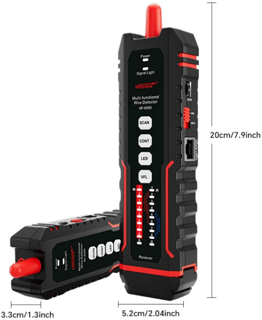 Noyafa NF-859GK Tester kablova višefunkcijonalni Alati SOPING.RS 41 Noyafa NF-859GK Tester kablova višefunkcijonalni