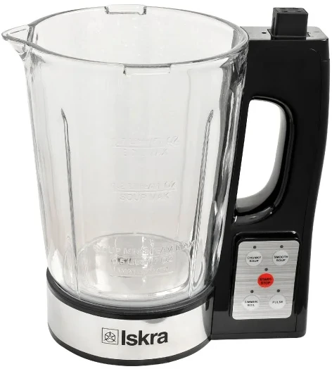 ISKRA blender sa funkcijom kuvanja HS-08G,1.7l,crna,motor 250W,snaga grejanja 700-800W Ketleri - Grejači vode SOPING.RS 42 ISKRA blender sa funkcijom kuvanja HS-08G,1.7l,crna,motor 250W,snaga grejanja 700-800W - Слика 2