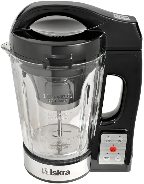 ISKRA blender sa funkcijom kuvanja HS-08G,1.7l,crna,motor 250W,snaga grejanja 700-800W Ketleri - Grejači vode SOPING.RS 41 ISKRA blender sa funkcijom kuvanja HS-08G,1.7l,crna,motor 250W,snaga grejanja 700-800W