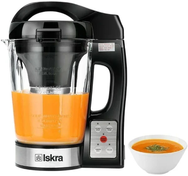 ISKRA blender sa funkcijom kuvanja HS-08G,1.7l,crna,motor 250W,snaga grejanja 700-800W Ketleri - Grejači vode SOPING.RS 44 ISKRA blender sa funkcijom kuvanja HS-08G,1.7l,crna,motor 250W,snaga grejanja 700-800W - Слика 4
